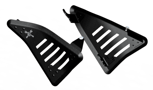 Slash Cut Side Cvr Set Black Slash Cut Side Cvr Set Black
