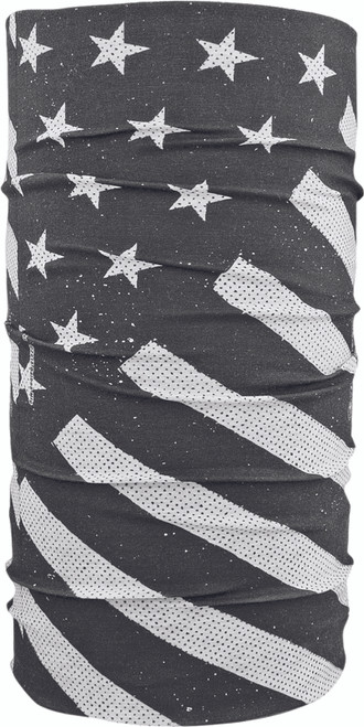Motley Tube Polyester Black/White Flag