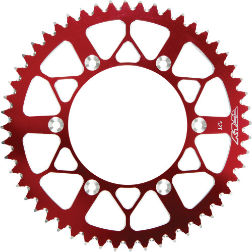 Rear Sprocket Aluminum 52t 520 Red Hon OLD 225-52 RED
