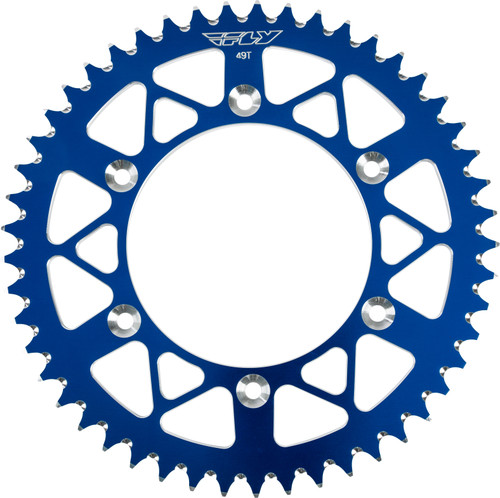 Rear Sprocket Aluminum 49t 520 Blu Husq/Ktm OLD 316-49 BLU
