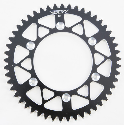 Rear Sprocket Aluminum 49t 520 Blk Hon OLD 225-49 BLK