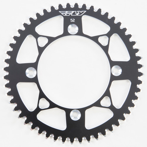Rear Sprocket Aluminum 52t 420 Blk Hon OLD 201-52 BLK