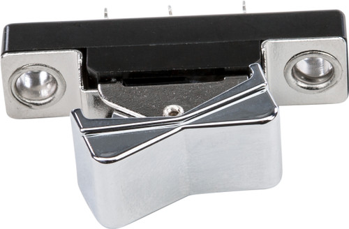 Chrome Rocker Switch Plain 72 81 W/O Letters Chrome Rocker Switch Plain 72 81 W/O Letters