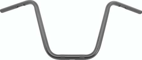 1" Narrow Ape Hanger 12" Black Cable