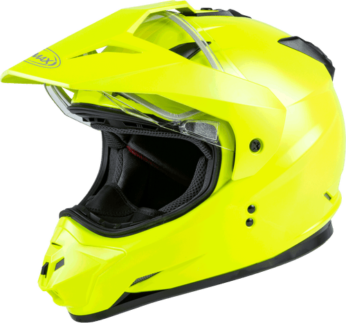 Gm 11s Dual Sport Snow Helmet Hi Vis Md