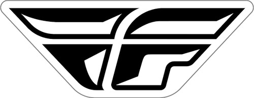 F Wing Decals 4" 10/Pk