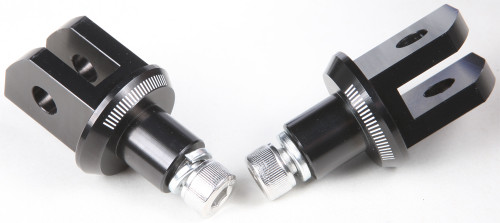 Footpeg Adapter Black Yam 6454N