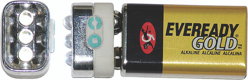 Emergency Led Flashlight 2/Pk