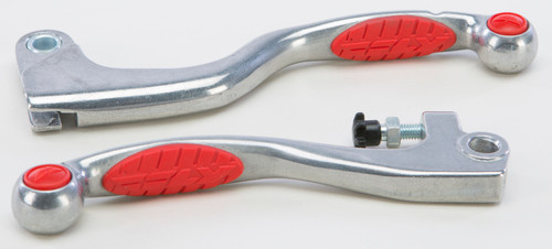 Grip Lever Set Red 201-008-FLY