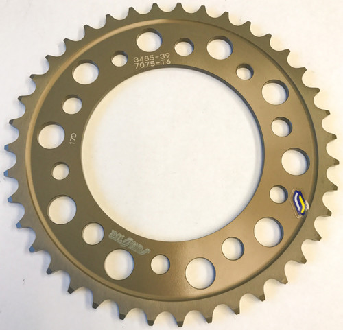 Rear Sprocket Aluminum 39t 520 Yam 5-348539 Rear Sprocket Aluminum 39t 520 Yam 5-348539