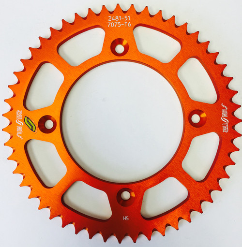 Rear Sprocket Aluminum 51t 428 Org Husq/Ktm Rear Sprocket Aluminum 51t 428 Org Husq/Ktm