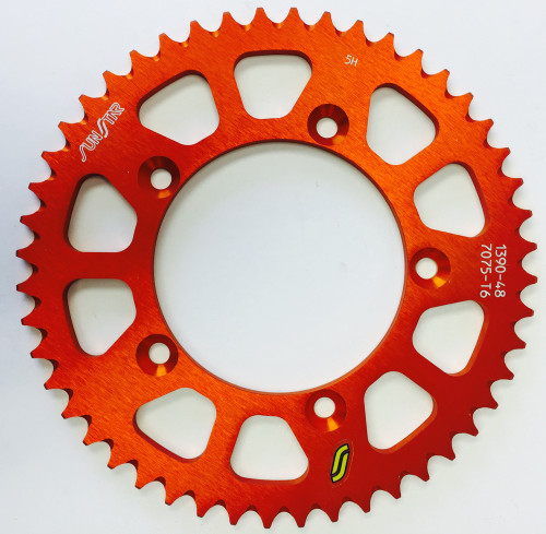 Rear Sprocket Aluminum 48t 420 Org Husq/Ktm 5-139048OR Rear Sprocket Aluminum 48t 420 Org Husq/Ktm 5-139048OR