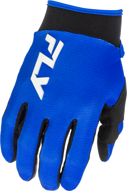 Youth F 16 Gloves Blue/White Ym
