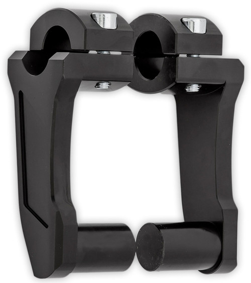 Pivoting Handlebar Riser Black 4" Rise Pivoting Handlebar Riser Black 4" Rise