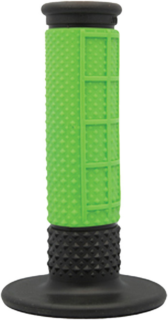 X.9 Half Waffle Grips Green/Black MXW07