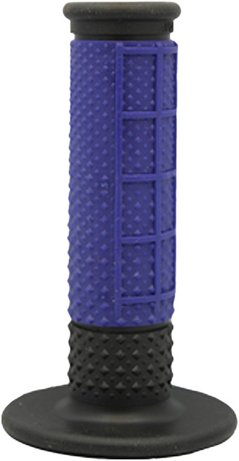 X.9 Half Waffle Grips Blue/Black MXW03