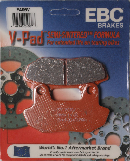 Brake Pads Fa90v Semi Sintered V Series Brake Pads Fa90v Semi Sintered V Series