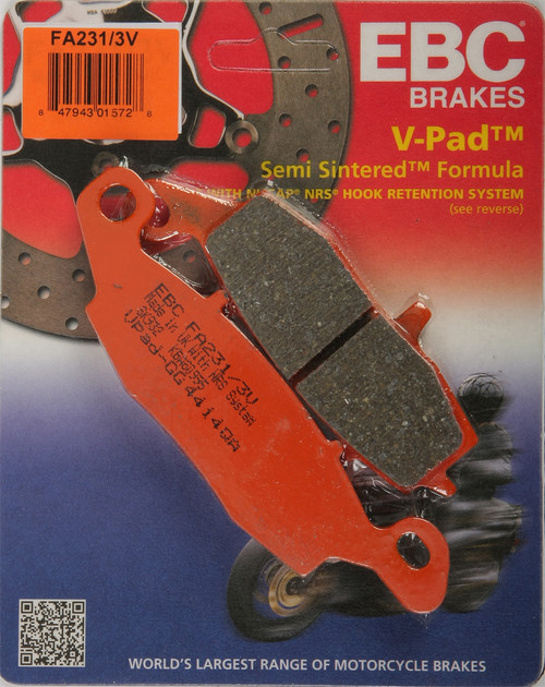 Brake Pads V Series FA231/3V Brake Pads V Series FA231/3V