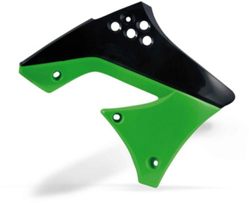 Radiator Shrouds Black/Green