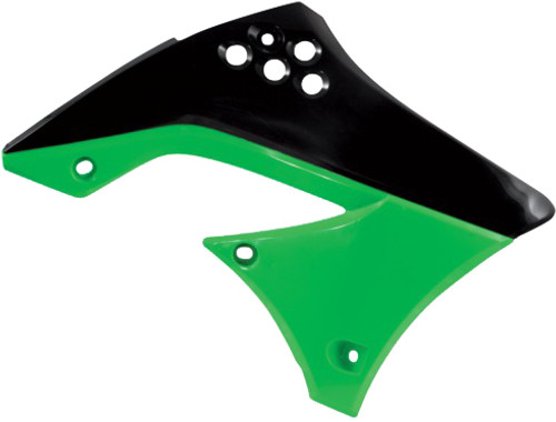 Radiator Shrouds Black/Green 2141711043