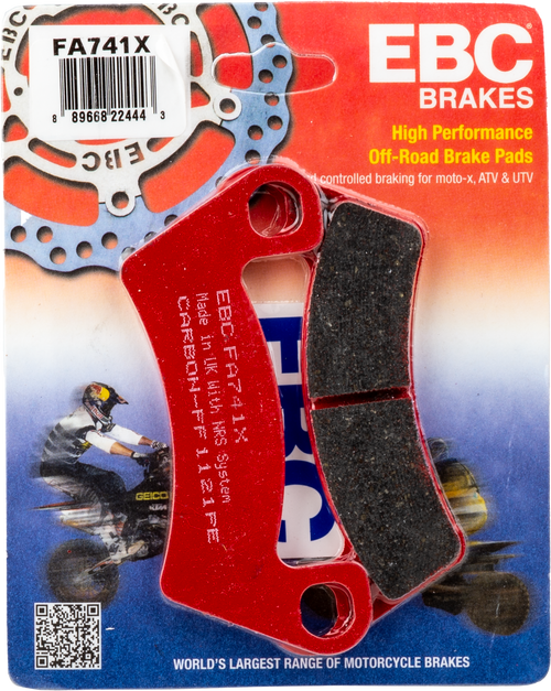 Brake Pads Fa741x Carbon X Series Brake Pads Fa741x Carbon X Series