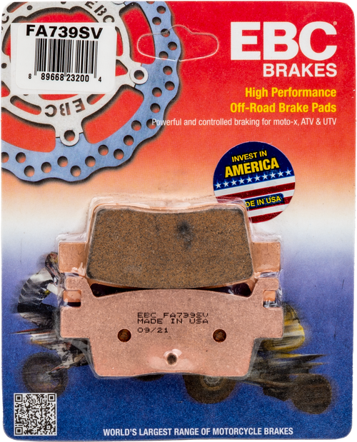 Brake Pads Fa739sv Severe Duty Sv Series Brake Pads Fa739sv Severe Duty Sv Series