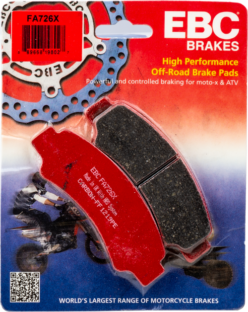 Brake Pads Fa726x Carbon X Series Brake Pads Fa726x Carbon X Series