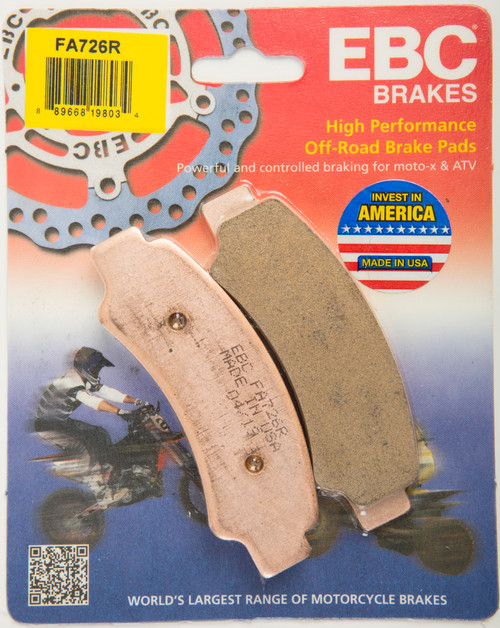Brake Pads Fa726r Sintered R Series Brake Pads Fa726r Sintered R Series
