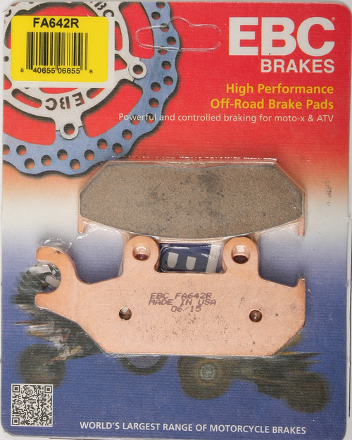 Brake Pads Fa642r Sintered R Series Brake Pads Fa642r Sintered R Series