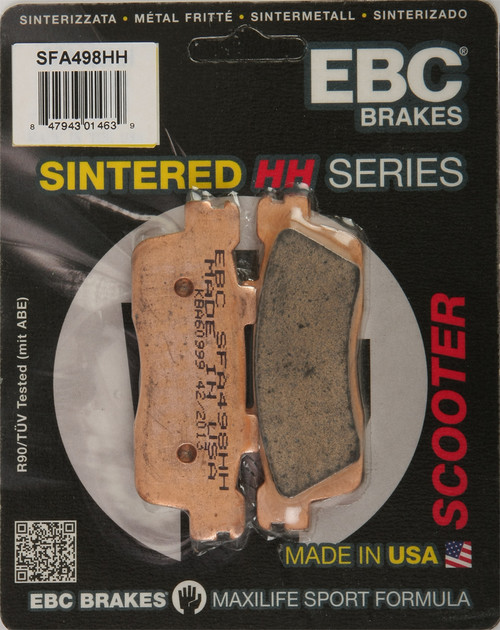 Brake Pads Sfa498hh Double H Sintered Brake Pads Sfa498hh Double H Sintered