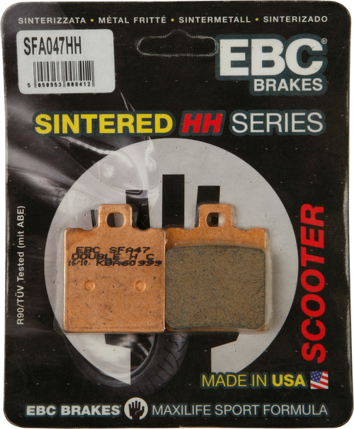 Brake Pads Sfa47hh Double H Sintered Brake Pads Sfa47hh Double H Sintered