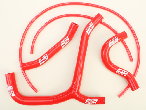 Moto Y Hose Kit Red