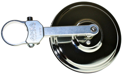 Ext 5" Round Mirror Silver