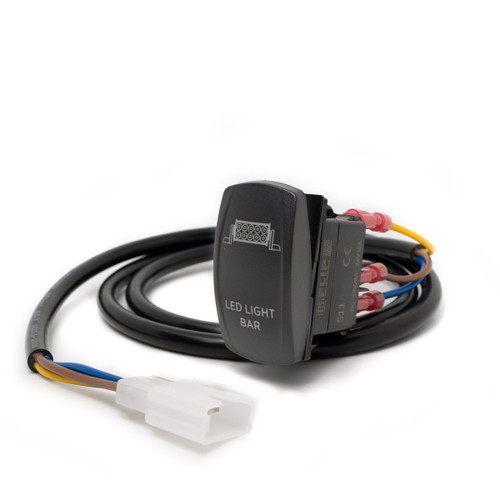Dash Switch W/ Ez Harness Std Led Light Bar Switch Dash Switch W/ Ez Harness Std Led Light Bar Switch