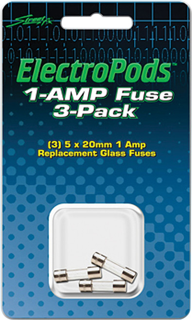 1 Amp Glass Fuses 3/Pk
