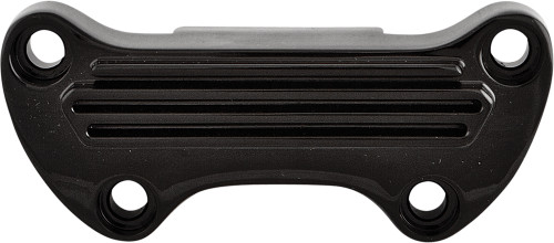 H Bar Clamp Finned W/Skirt Black H Bar Clamp Finned W/Skirt Black