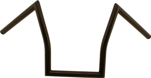 H Bar Z Bar 1" Satin Blk 28.5w 11"Rise H Bar Z Bar 1" Satin Blk 28.5w 11"Rise