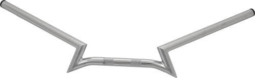 H Bar Z Bar 1" Knurl 30"Wide 3"Rise Chrome H Bar Z Bar 1" Knurl 30"Wide 3"Rise Chrome