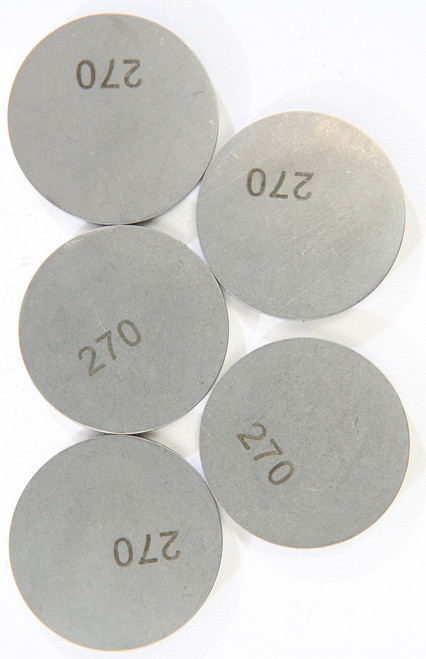 Valve Shims 2.70mmx29.5mm 5/Pk