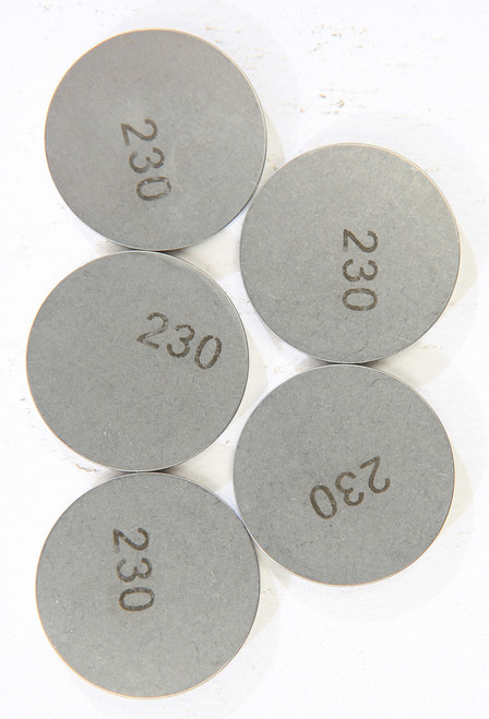 Valve Shims 2.30mmx25mm 5/Pk