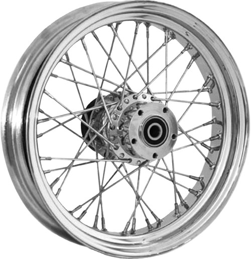 Rr 40 Spk Chrome 16x3.5 Bt/Xl Hub 3/4" Axl Pre 99
