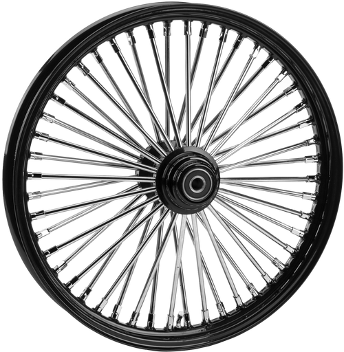 Fr 48 Spk Sd Black 26x3.5 Flt Hub 25m Axl 00 Ltr