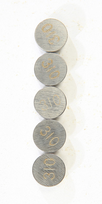 Valve Shims 3.10mmx9.5mm 5/Pk