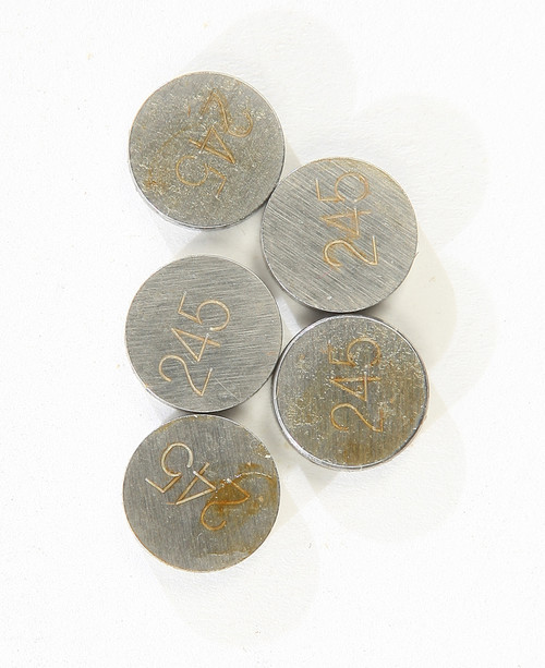 Valve Shims 2.45mmx9.5mm 5/Pk