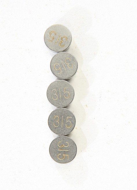 Valve Shims 3.15mmx7.5mm 5/Pk Valve Shims 3.15mmx7.5mm 5/Pk