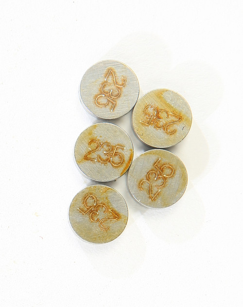 Valve Shims 2.35mmx7.5mm 5/Pk