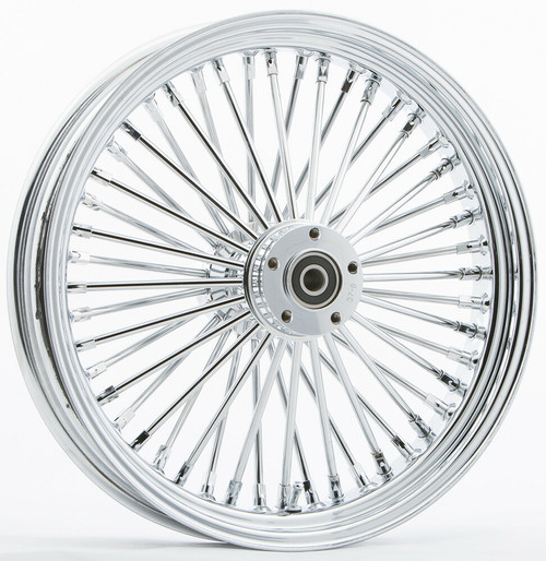 Fr 48 Spk Sd Chrome 18x3.5 Wg Hub 3/4" Axl 00 Ltr