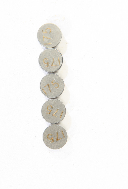 Valve Shims 1.75mmx7.5mm 5/Pk