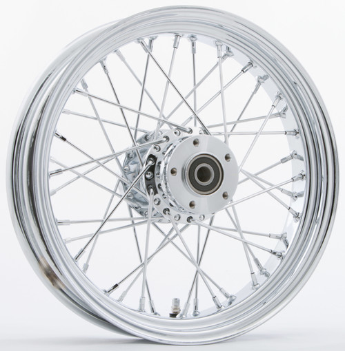 Fr 40 Spk Dd Chrome 16x3.5 Flt Hub 1" Axl 00 Ltr