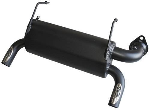 Slp Perf S/O Muffler Blk Pol Rzr Slp Perf S/O Muffler Blk Pol Rzr
